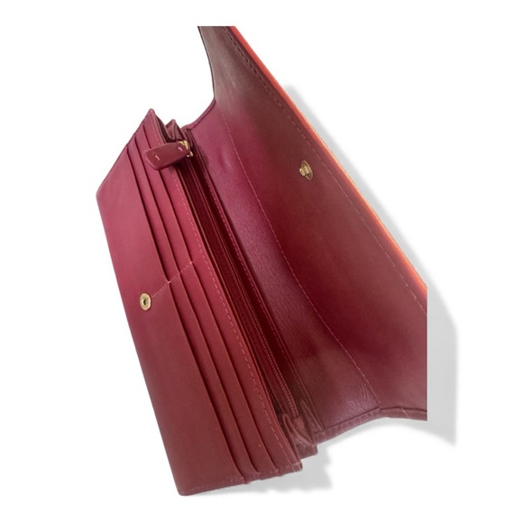 Radley London Burgundy Leather Wallet - Picture 4 of 6
